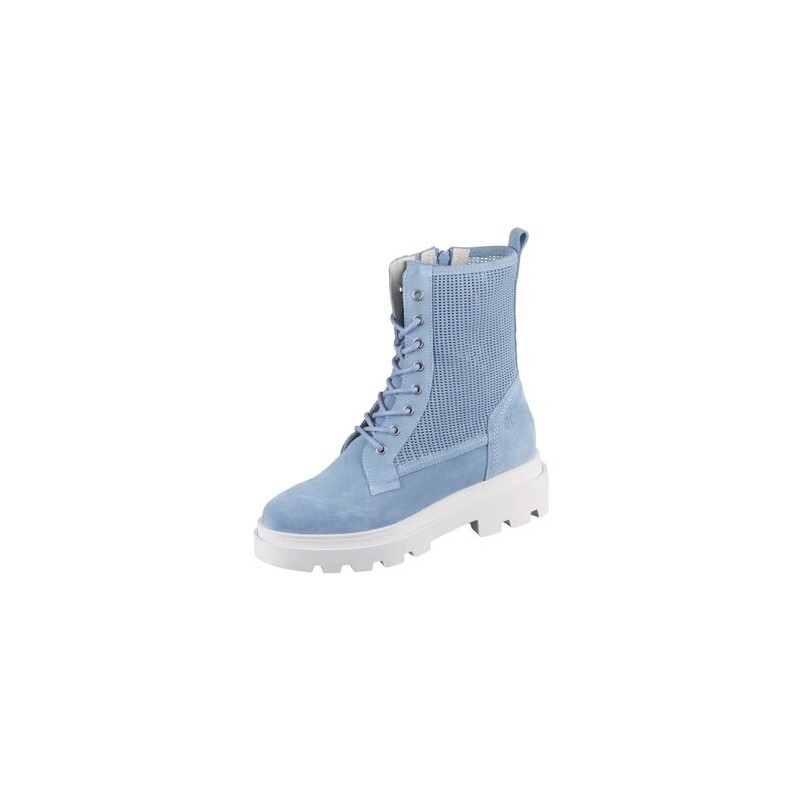 Post Xchange  Stiefel Stiefeletten Raquel 50 4200 light blue suede 50 4200