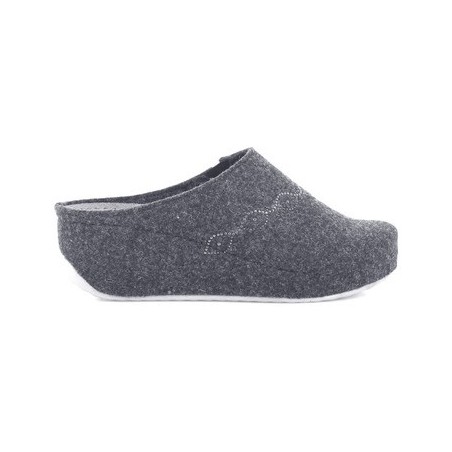 Grunland  Hausschuhe Rapy pantofola a ciabatta con zeppa