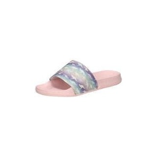 KangaROOS K Slide Shine Badepantolette Mädchen rosa|rosa|rosa|rosa|rosa
