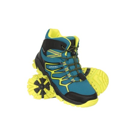 Softshell-Kinderstiefel - Hell Aquamarin