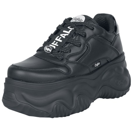 Buffalo Sneaker - Blader One Vegan Nappa - EU37 bis EU40 - für Damen - Größe EU37 - schwarz