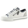 Mustang Shoes Sneaker, mit seitlichem Reißverschluss, Freizeitschuh, Halbschuh, Schnürschuh