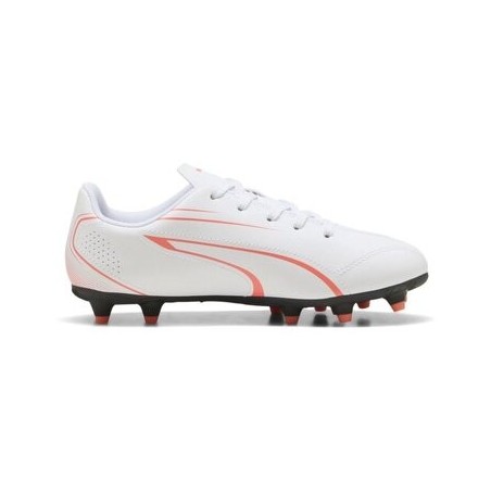 Puma  Fussballschuhe Sohle white-glowing red 107486-010 Vitoria FG/AG Jr.