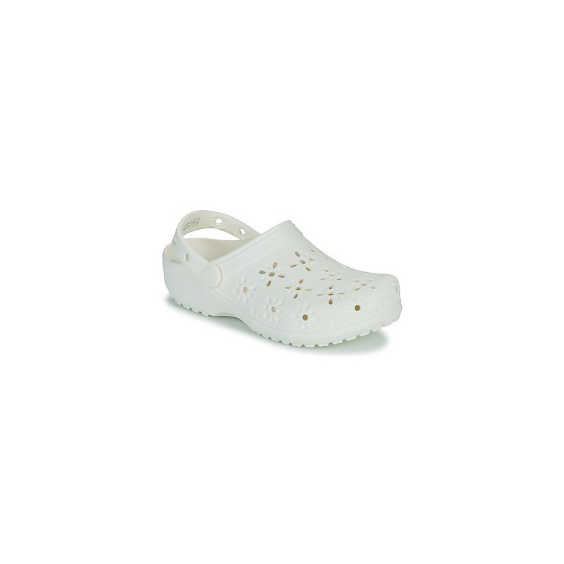 Crocs  Clogs Classic Floral Cut Out Clog