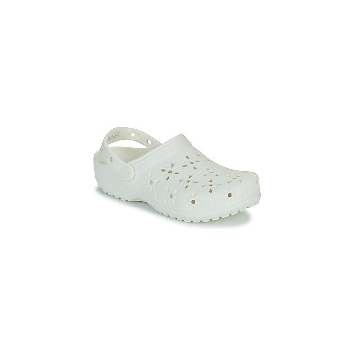 Crocs  Clogs Classic Floral Cut Out Clog