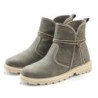 Vivance Stiefelette »Boots, Stiefel«, mit raffinierten Bindebändern VEGAN