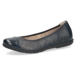 Caprice Ballerina, Slipper, Bequemschuh, Schlupfschuh mit Perforation