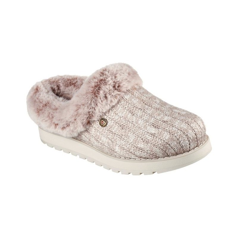 Skechers KEEPSAKES - ICE ANGEL Pantoffel Hausschuh in Strick-Optik