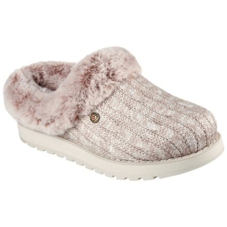Skechers KEEPSAKES - ICE ANGEL Pantoffel Hausschuh in Strick-Optik