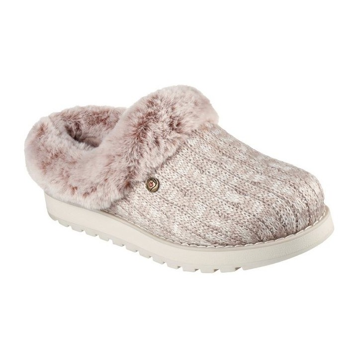 Skechers KEEPSAKES - ICE ANGEL Pantoffel Hausschuh in Strick-Optik