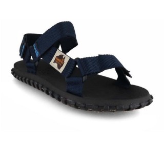 Gumbies Scrambler Trekking Sandale für Damen und Herren in navy Hausschuh Outdoor Trekking Sandale