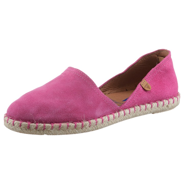 VERBENAS Espadrille »CARMEN SERRAJE«, Schlupfschuh, Sommerschuh, Loafer mit typischem Jute-Rahmen