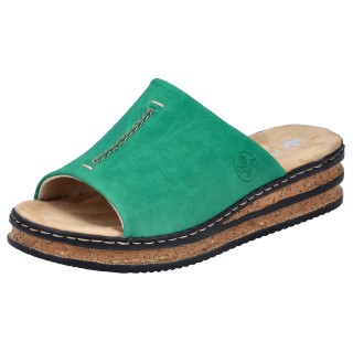 Rieker Pantolette, Keilabsatz, Sommerschuh, 150 Jahre RIEKER Jubiläumsartikel