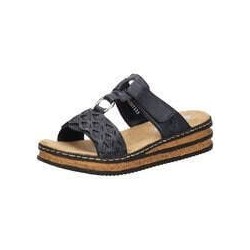 Rieker Pantolette Damen blau|blau|blau|blau|blau|blau|blau|blau