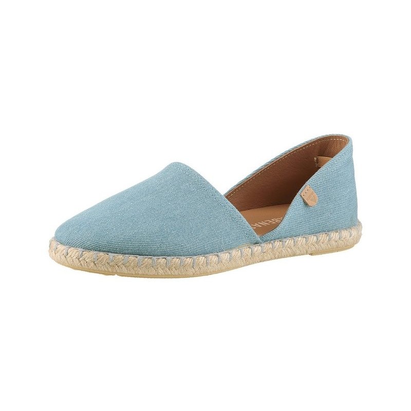 VERBENAS CARMEN DENIM Espadrille, Slipper, Sommerschuh, Strandschuh im Jeanslook
