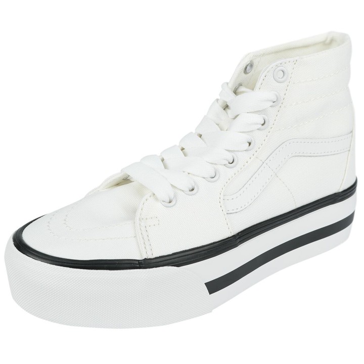 Vans Sneaker high - SK8-Hi Tapered Stackform Smarten Up - EU39 - für Damen - Größe EU39 - weiß