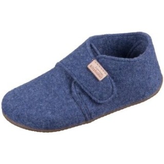 Kitzbuehel  Pantoffeln Kinder 4419-569 media blue Wolle 4419-569