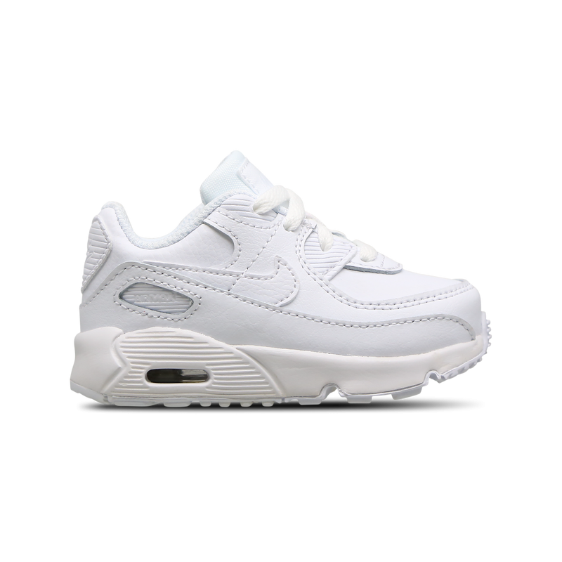 Nike Air Max 90 Unisex Schuhe - Weiß - Größe: 18.5 - Leder - Foot Locker