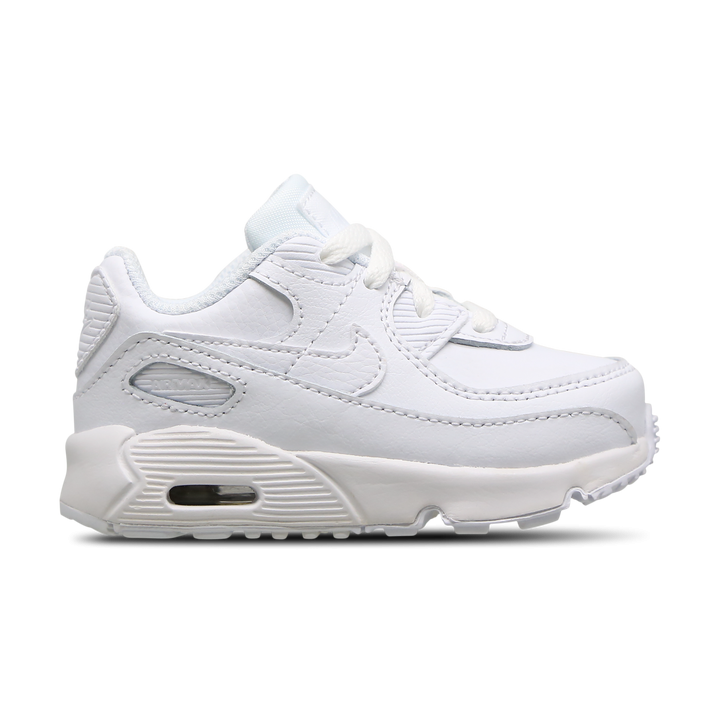 Nike Air Max 90 Unisex Schuhe - Weiß - Größe: 18.5 - Leder - Foot Locker