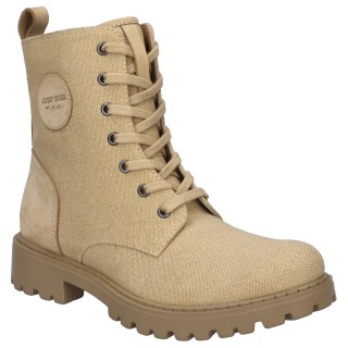 Josef Seibel Schnürboots »Marta 26«, Blockabsatz, Schnürschuh, Stiefelette mit Wechselfußbett