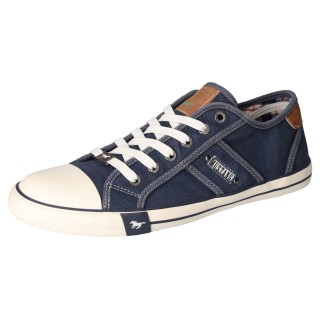 Mustang Shoes Sneaker, mit Mustang Markenlabel, Freizeitschuh, Halbschuh, Schnürschuh