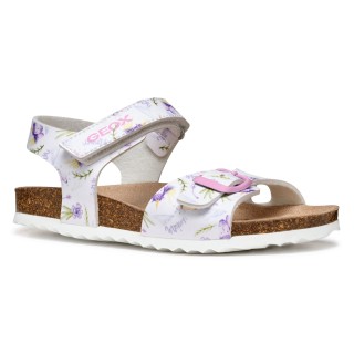Geox Sandale »J ADRIEL GIRL«, Mädchen Sandale, Sommerschuh mit Fußbett