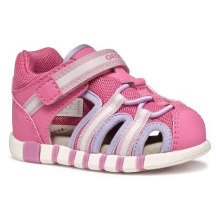 Geox Lauflernschuh »B SANDAL IUPIDOO GIR«, Sandale, Klettschuh, Babyschuh im sportlichen Trekking Look