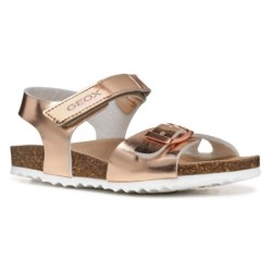 Geox Sandale »J ADRIEL GIRL«, Mädchen Sandale, Sommerschuh mit Fußbett