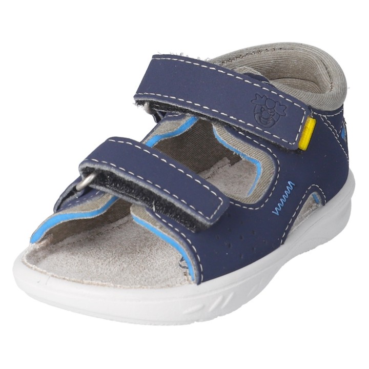 PEPINO by RICOSTA Lauflernschuh »Mantu WMS: mittel«, Sandale mit Klett, WMS-System, Leder, Größenschablone zum Download