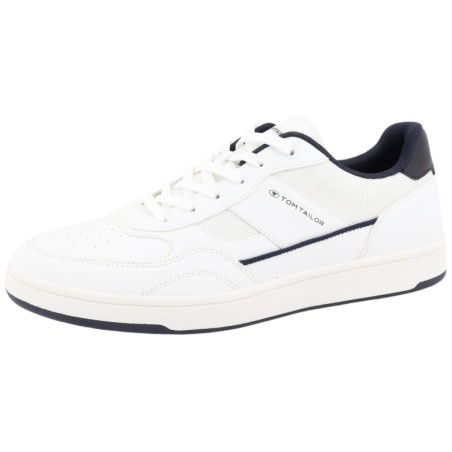 TOM TAILOR Sneaker, Freizeitschuh, Halbschuh, Schnürschuh mit gepolstertem Schaftrand