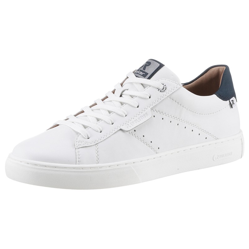RIEKER Sport Sneaker, mit Leder-Innenfutter, Freizeitschuh, Halbschuh, Schnürschuh