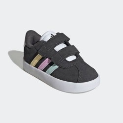 adidas Sportswear VL COURT 3.0 Klettschuh für Kinder, inspiriert vom Design des adidas samba