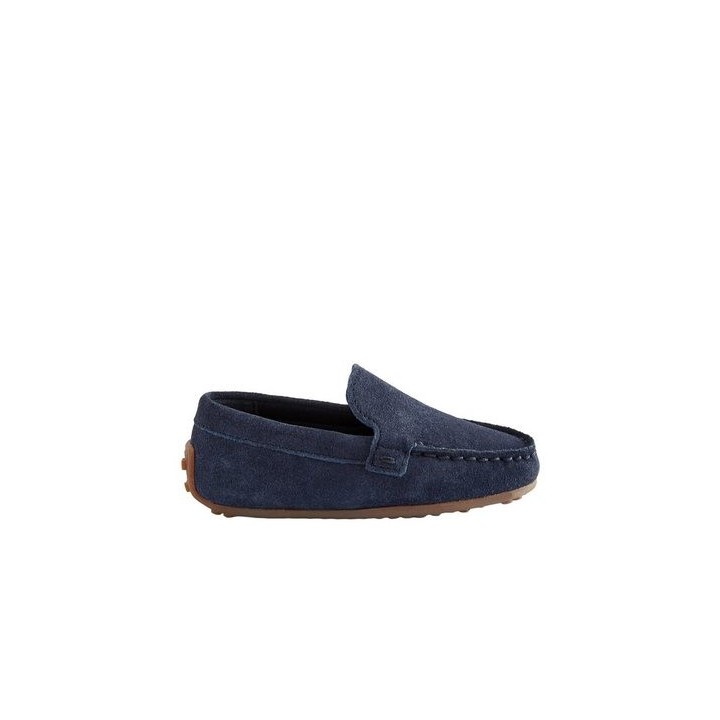 Next Schlupf-Loafer aus Veloursleder, weite Passform Loafer (1-tlg)