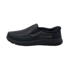 Nowaland Atmungsaktive Herren Slipper Halbschuhe Mokassin Bequeme und leichte Halbschuhe mit Belüftungslöchern