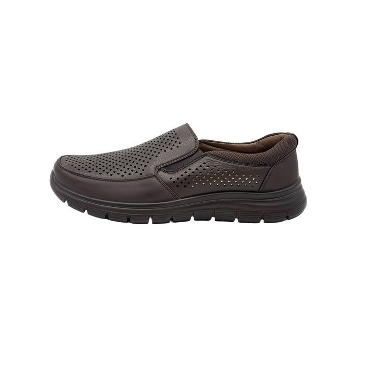 Nowaland Atmungsaktive Herren Slipper Halbschuhe Mokassin Bequeme und leichte Halbschuhe mit Belüftungslöchern