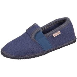 Kitzbuehel  Pantoffeln Kinder 4660 0568 media blue Wolle 4660 0568
