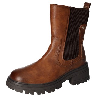 Mustang Shoes Chelseaboots, Schlupfstiefel, Herbstschuh mit komfortablem Stretcheinsatz