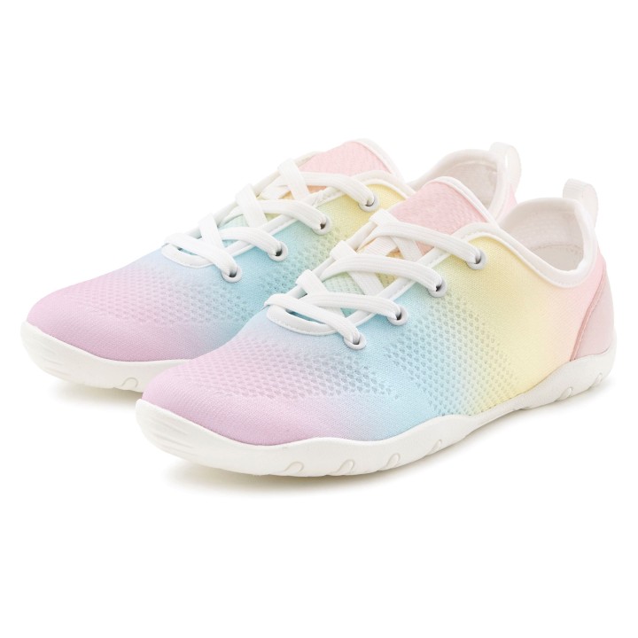 Vivance Sneaker »Schnürhalbschuh,«, mit leichter Sohle und modischem Farbverlauf VEGAN