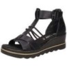 Rieker Keilsandale Damen schwarz|schwarz|schwarz|schwarz|schwarz|schwarz|schwarz|schwarz