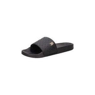 Tommy Hilfiger Th Monogram Poolslide Damen schwarz|schwarz|schwarz|schwarz|schwarz|schwarz
