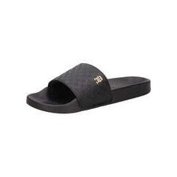 Tommy Hilfiger Th Monogram Poolslide Damen schwarz|schwarz|schwarz|schwarz|schwarz|schwarz