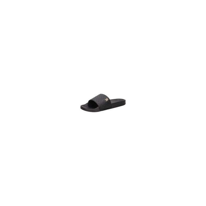 Tommy Hilfiger Th Monogram Poolslide Damen schwarz|schwarz|schwarz|schwarz|schwarz|schwarz