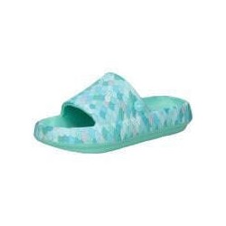 KangaROOS K CSK Zone Badepantolette Mädchen blau|blau|blau|blau