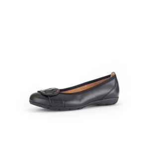 Ballerinas schwarz Gabor Fashion sportliche Ballerinas 44.1 42