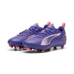 PUMA ULTRA 5 PLAY FG/AG Jr LAPIS LAZULI-PUMA WHITE-SUNSET Fußballschuh