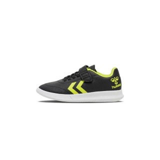 hummel TOP STAR I.N. JR BLACK/YELLOW Hallenschuh