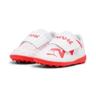 PUMA FUTURE PLAY TT V Inf PUMA WHITE-FIRE ORCHID Hallenschuh