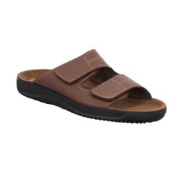 Rohde Pantolette »Soltau-H«, Sommerschuh, Schlappen, Hausschuh mit Klettverschlüssen