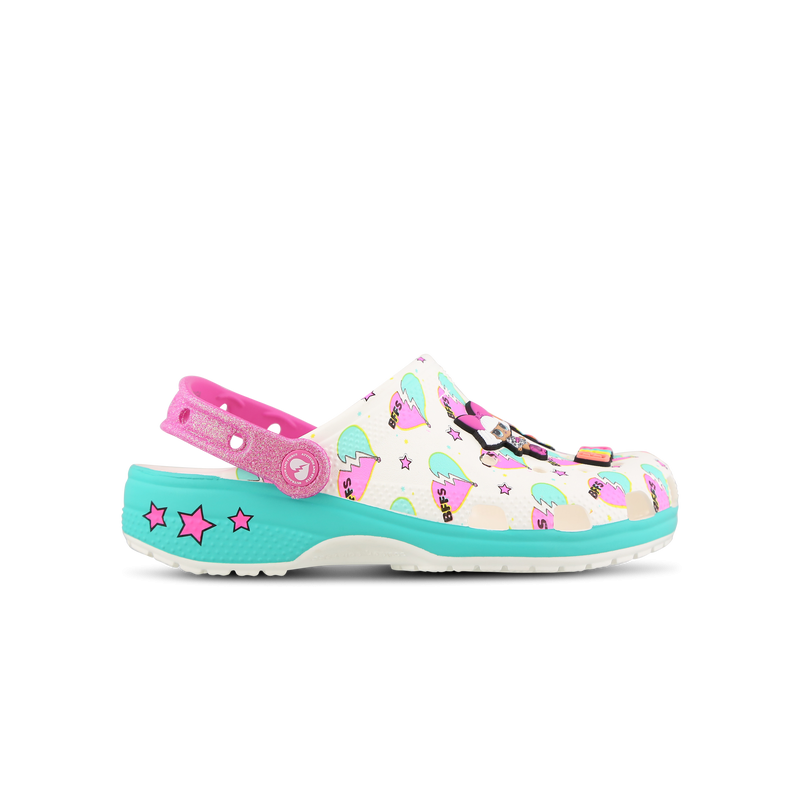 Crocs Classic Unisex Flip-Flops und Sandalen - Weiß - Größe: 36-37 - Plastic/Polycarbonate - Foot Locker