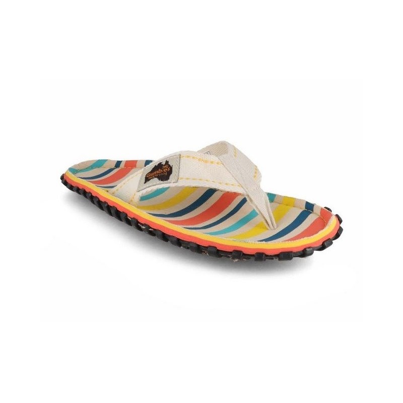 Gumbies Nachhaltiger Zehentrenner im Beach Chair Design Hausschuh aus nachhaltigem Material